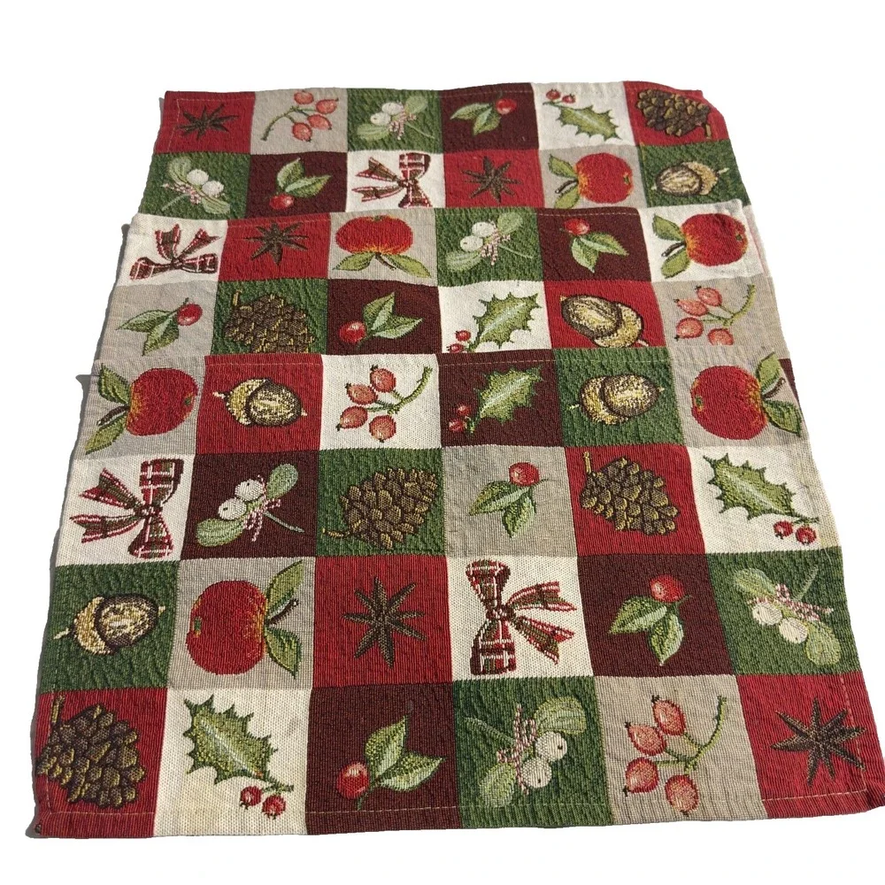 Set of 4‎ Tapestry Placemats 12